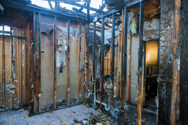 Professional Emergency Fire Cleanup technician working in South San Gabriel, CA